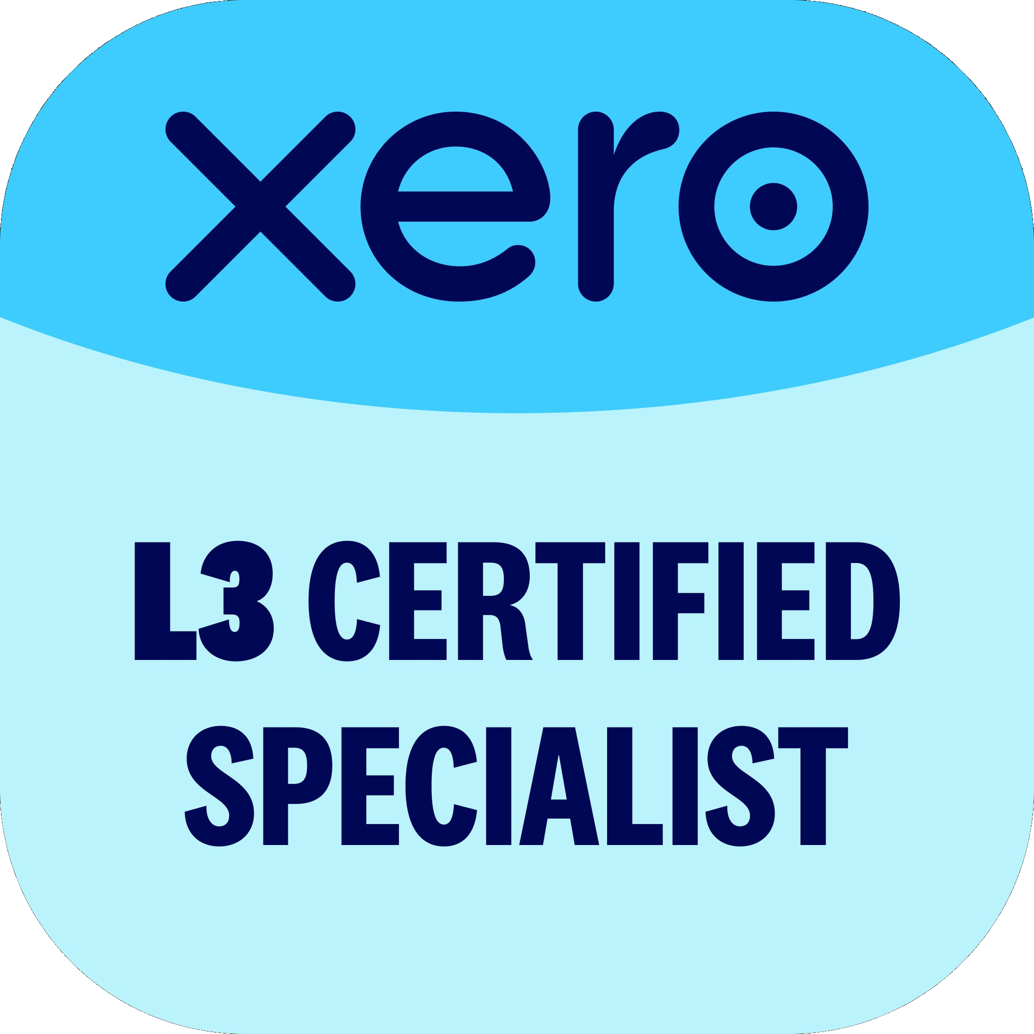 Xero L3 Certified Specialist Badge